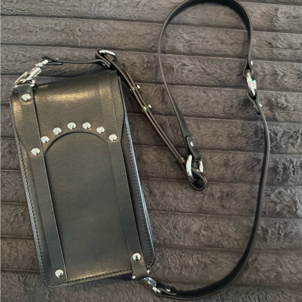 VIVIENNE WESTWOOD Black Mini Max Crossbody Bag - Picture 4 of 4